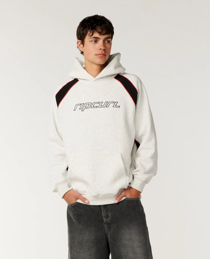 Archive Panel Ride Hood Fleece