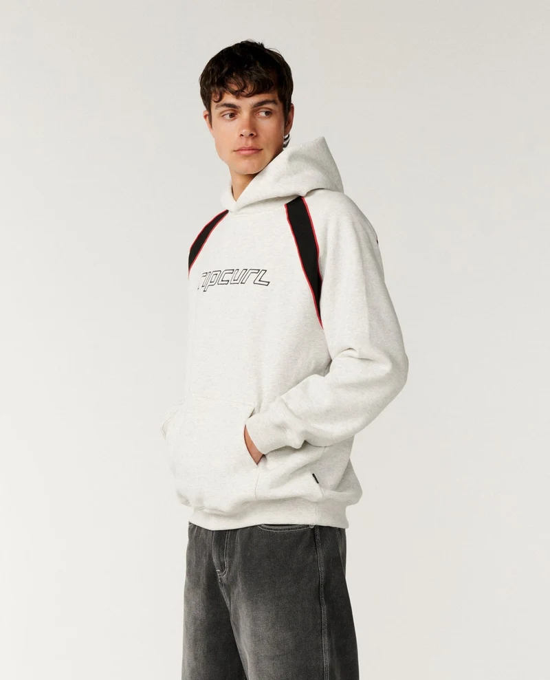 Archive Panel Ride Hood Fleece