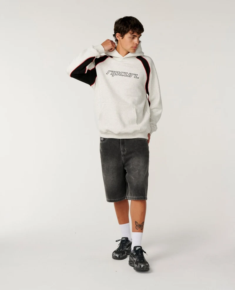 Archive Panel Ride Hood Fleece