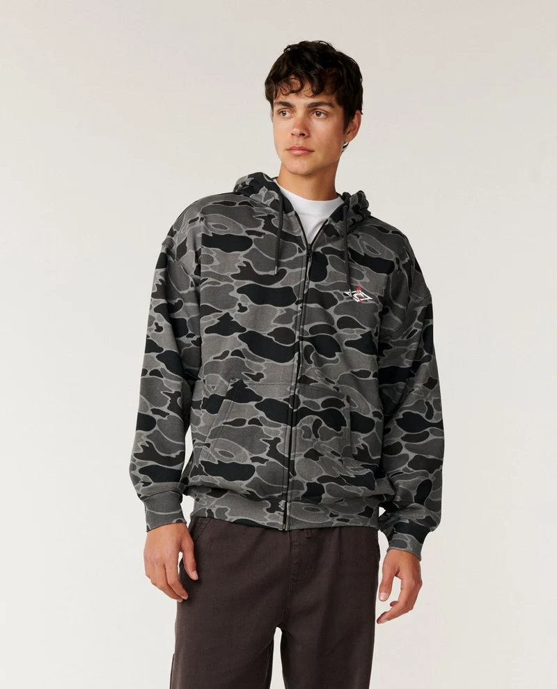 Eddie Would Go Petro Zip Hood Fleece