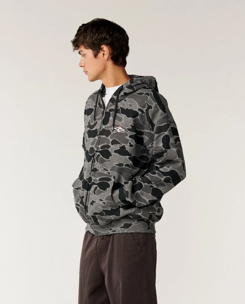 Eddie Would Go Petro Zip Hood Fleece