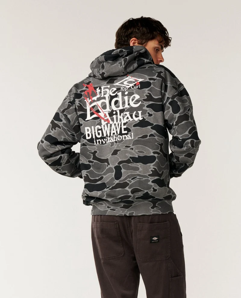 Eddie Would Go Petro Zip Hood Fleece