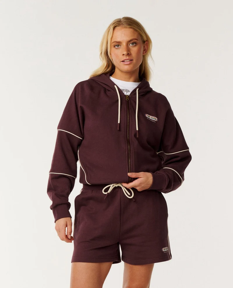 Since 1969 Drop Shoulder Zip Through Fleece