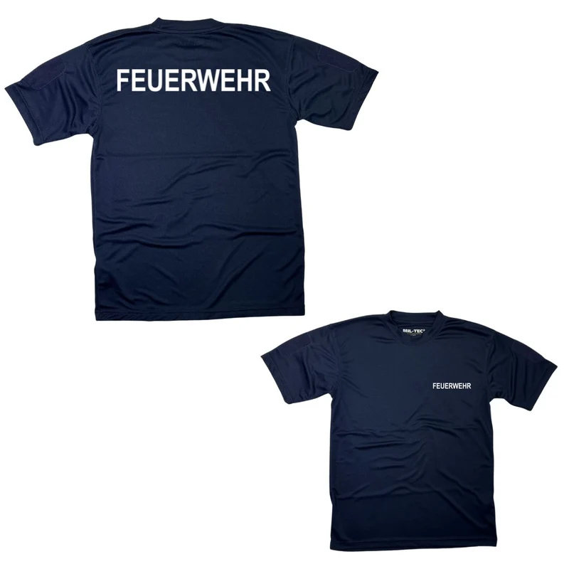 Tactical Quick Dry T-Shirt "FEUERWEHR"