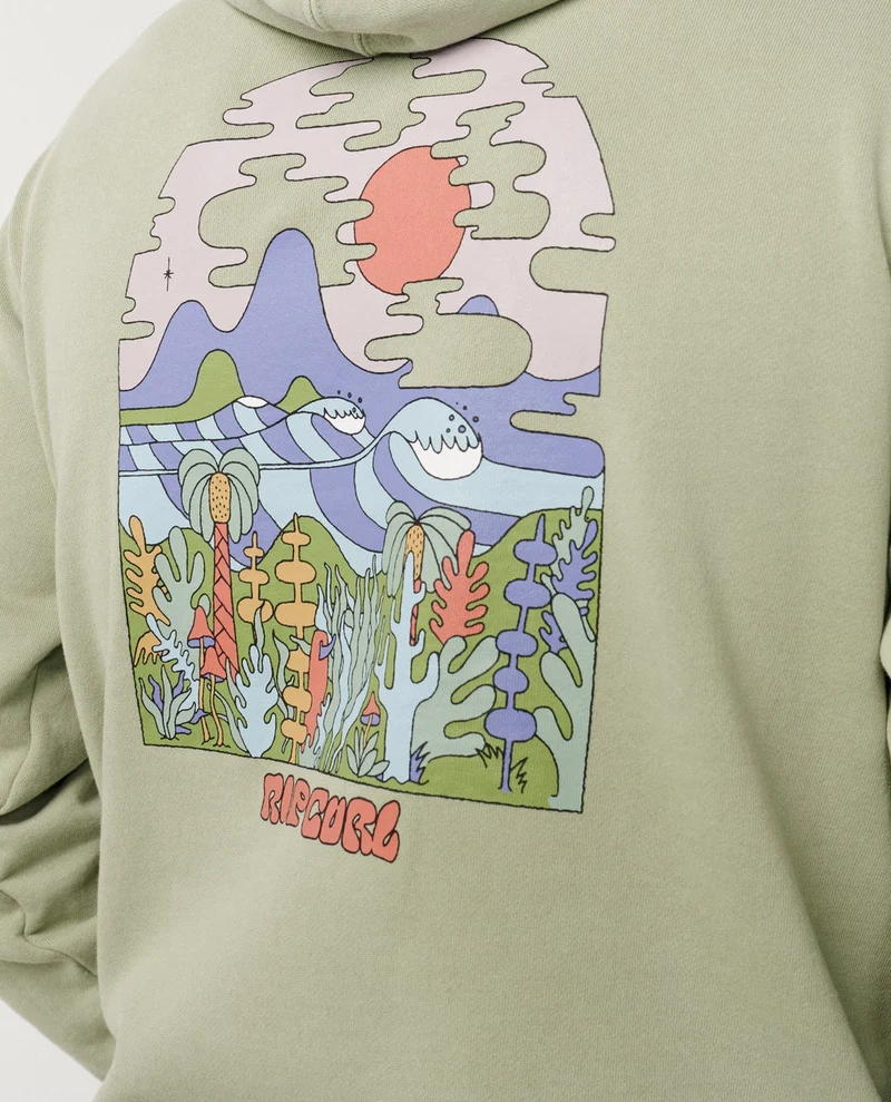 Pacific Rinse Higgins Hood Fleece