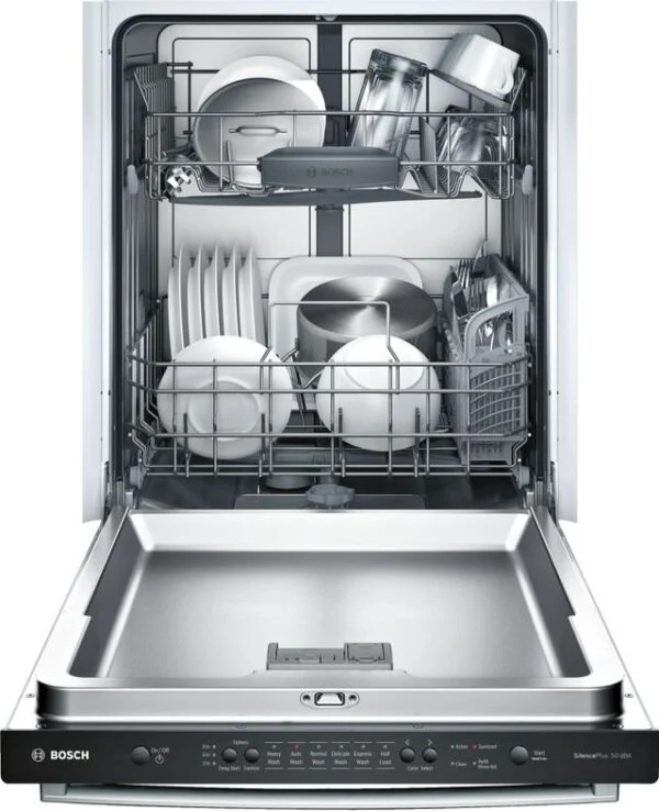 Bosch® Ascenta® Series 24″ Stainless Steel Built In Dishwasher