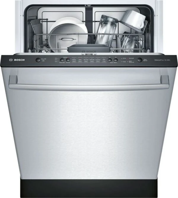 Bosch® Ascenta® Series 24″ Stainless Steel Built In Dishwasher