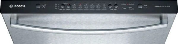 Bosch® Ascenta® Series 24″ Stainless Steel Built In Dishwasher