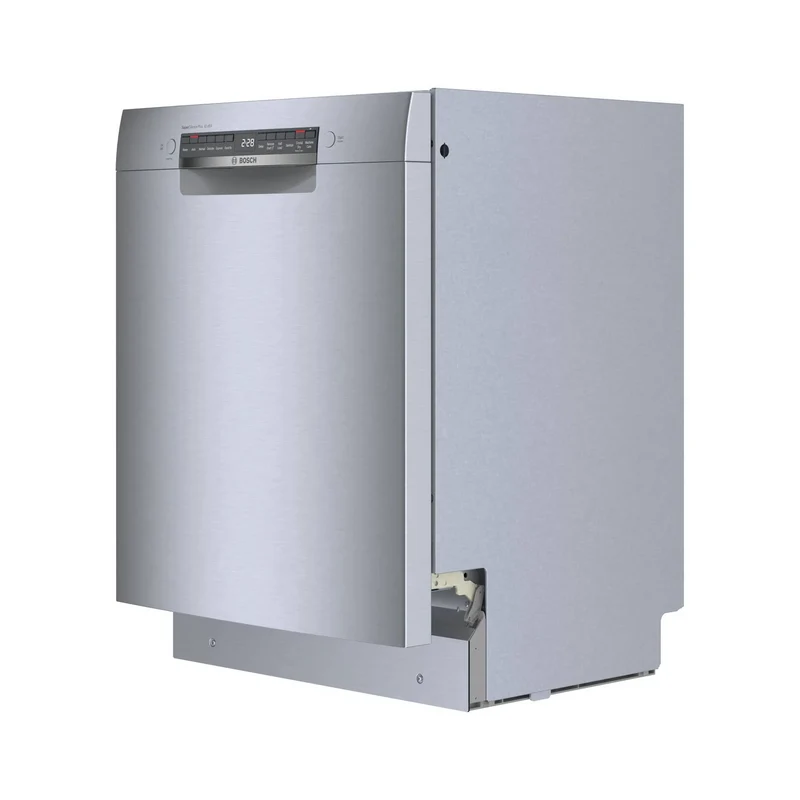 Bosch 800 Series 24 in. Top Control Smart Dishwasher with 42 dBa Sound Level, 3rd-Rack, CrystalDry & Pocket – Stainless Steel