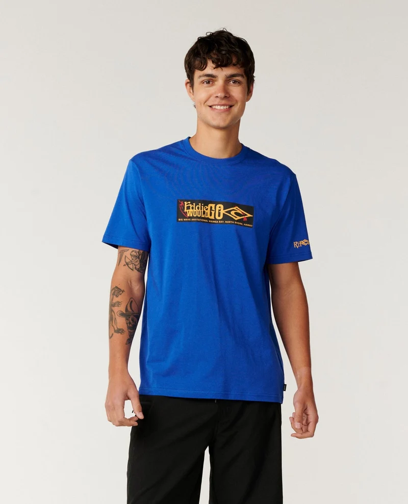 2026 Eddie Would Go Sticker Relaxed Tee