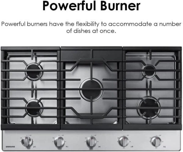Samsung 36″ Gas Cooktop NA36R5310FS