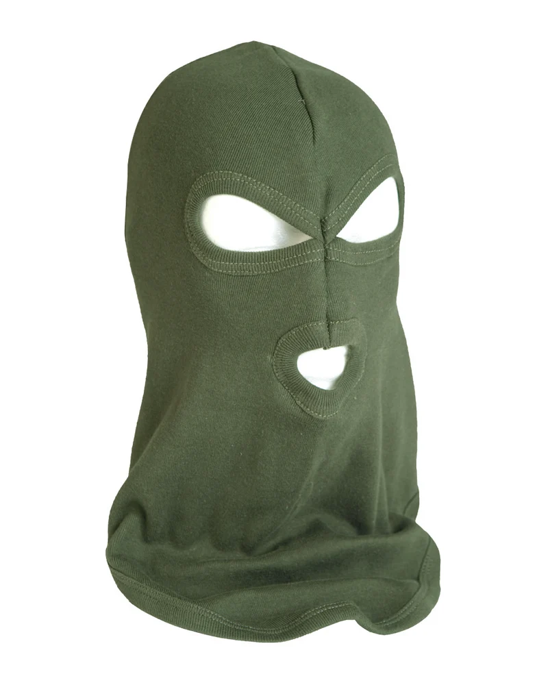 KOPFHAUBE BALACLAVA 3-LOCH CO. in 3. Farben