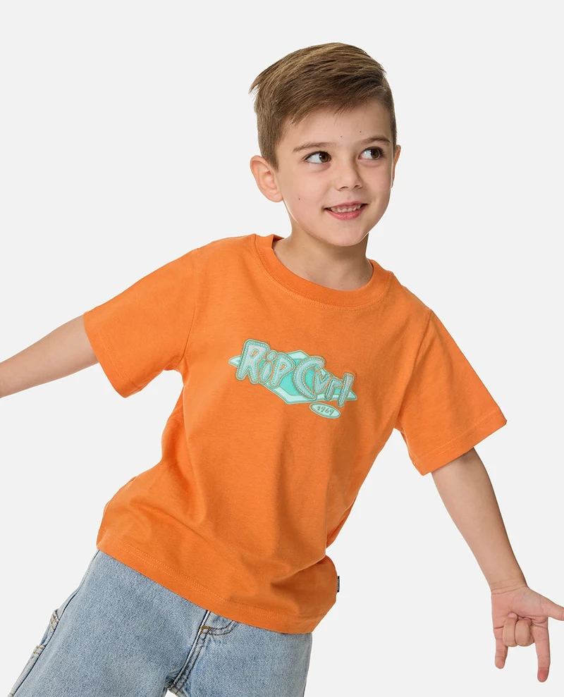 Ride The Wave Logo Tee Boy
