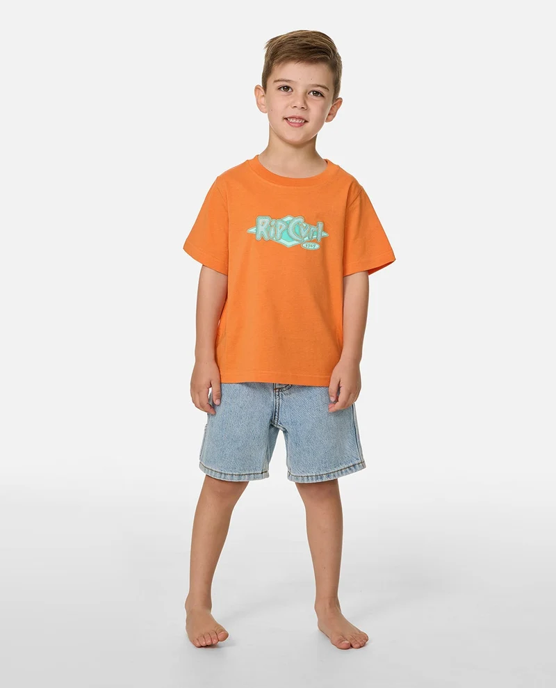 Ride The Wave Logo Tee Boy