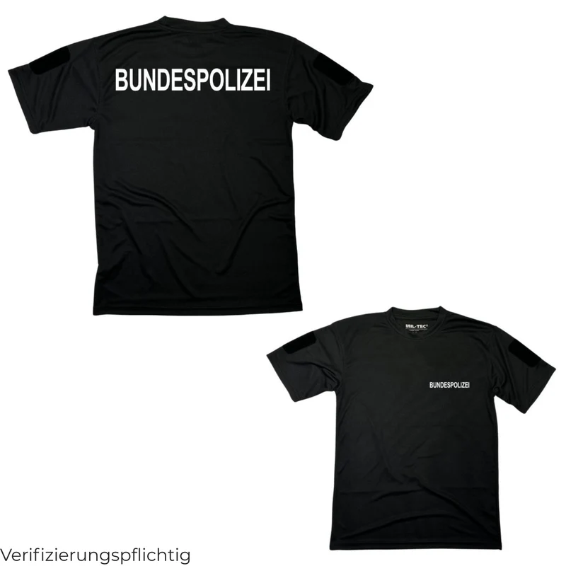 Tactical Quick Dry T-Shirt "BUNDESPOLIZEI"
