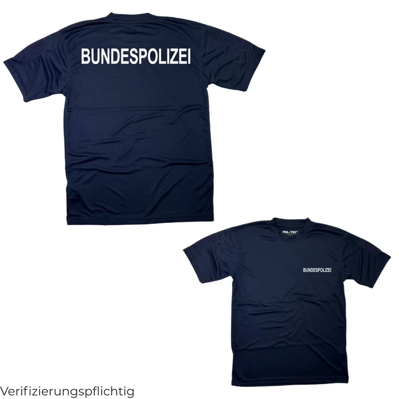 Tactical Quick Dry T-Shirt "BUNDESPOLIZEI"