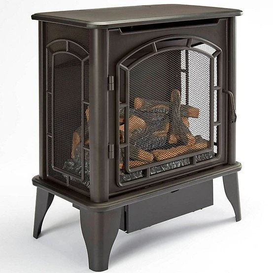 Bluegrass Living Panorama Vent Free Dual Fuel 3-Sided Gas Stove BTSD23RT
