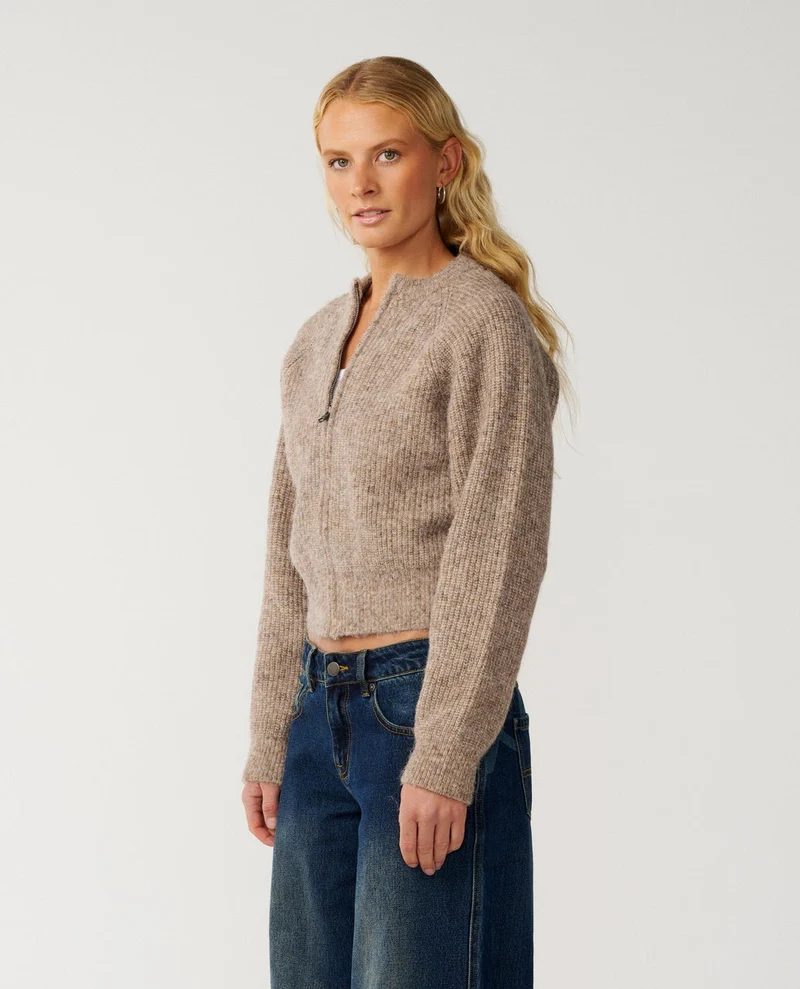 Venture Zip Thru Cardigan