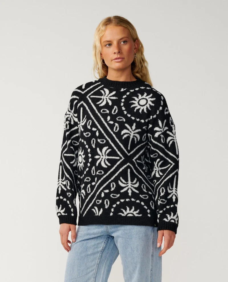 Bossa Nova Bandana Knit Crew