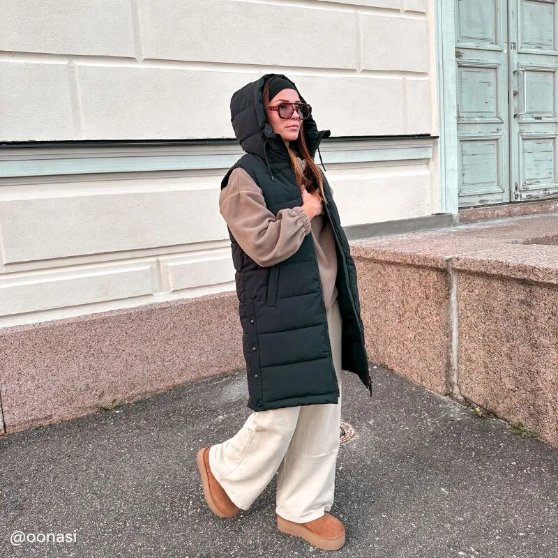Penger Puffer Weste Damen