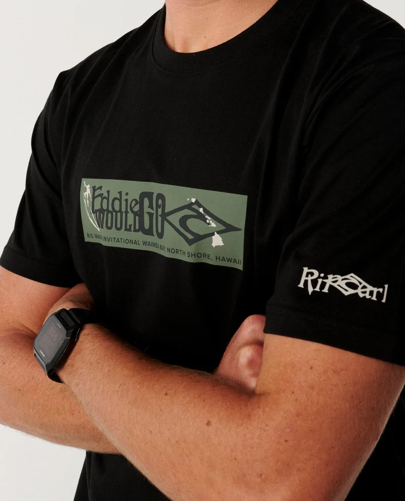 2026 Eddie Would Go Sticker Relaxed Tee