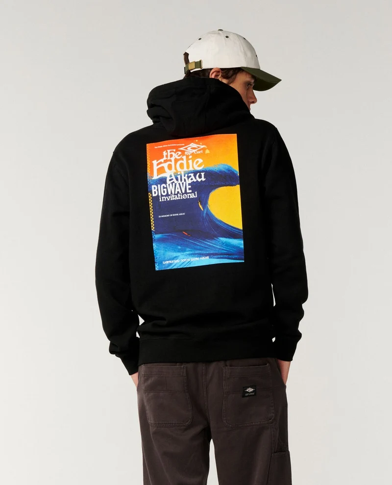 Eddie Would Go Poster Hood Fleece