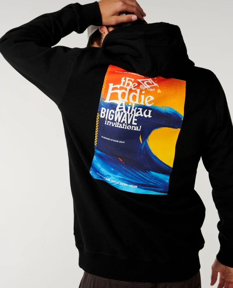 Eddie Would Go Poster Hood Fleece