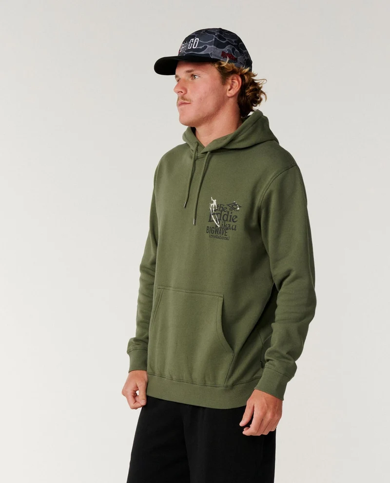 Eddie Would Go Poster Hood Fleece