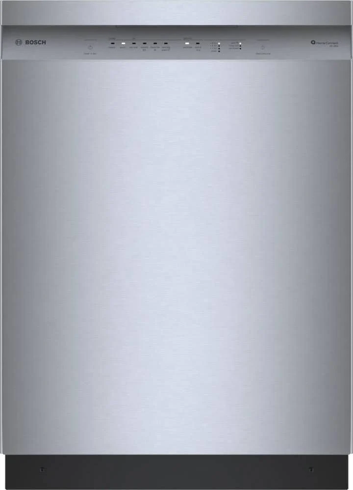 Bosch SHE41CM5N 300 Series 24″ Dishwasher 48 db – Recessed Handle, Stainless Steel