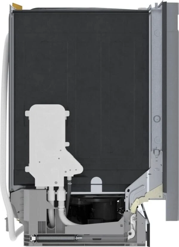 Bosch SHE41CM5N 300 Series 24″ Dishwasher 48 db – Recessed Handle, Stainless Steel