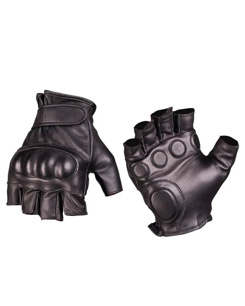 TACTICAL FINGERLINGE LEDER Schwarz