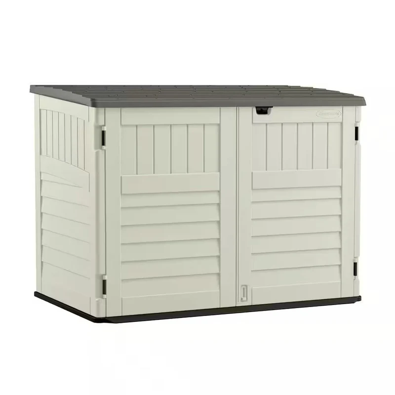 Stow-Away 3 Ft. 8 In. X 5 Ft. 11 In. Resin Horizontal Storage Shed