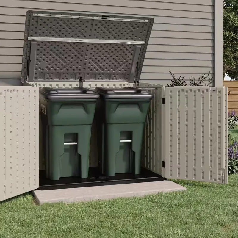 Stow-Away 3 Ft. 8 In. X 5 Ft. 11 In. Resin Horizontal Storage Shed