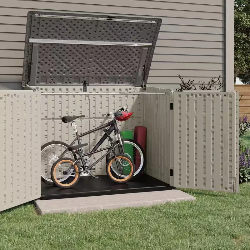 Stow-Away 3 Ft. 8 In. X 5 Ft. 11 In. Resin Horizontal Storage Shed