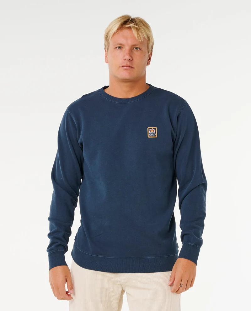Pacific Rinse Patch Crew Fleece