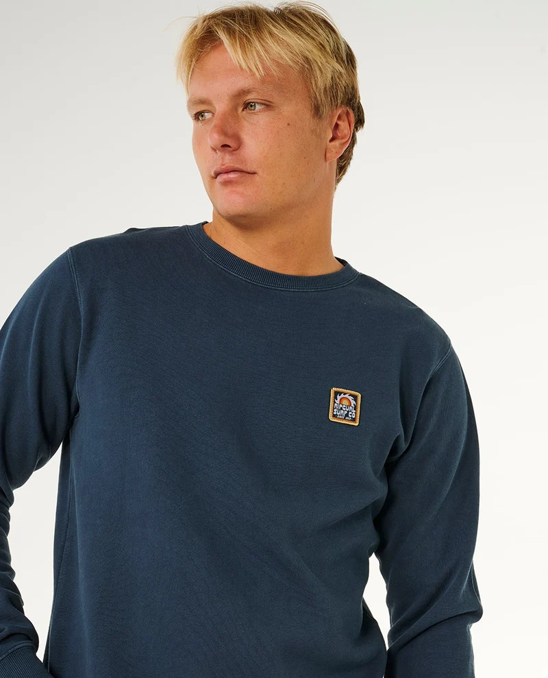 Pacific Rinse Patch Crew Fleece