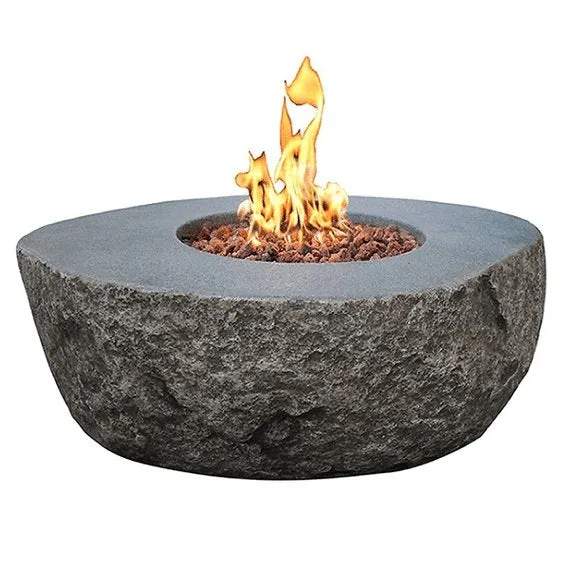 Elementi Boulder Outdoor Fire Pit Table