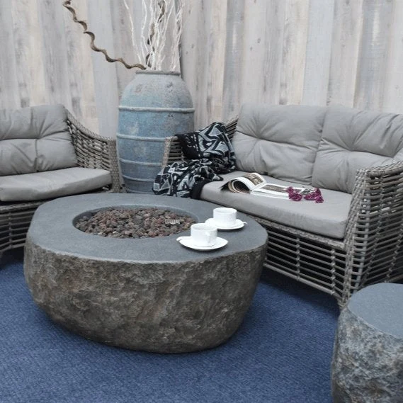Elementi Boulder Outdoor Fire Pit Table