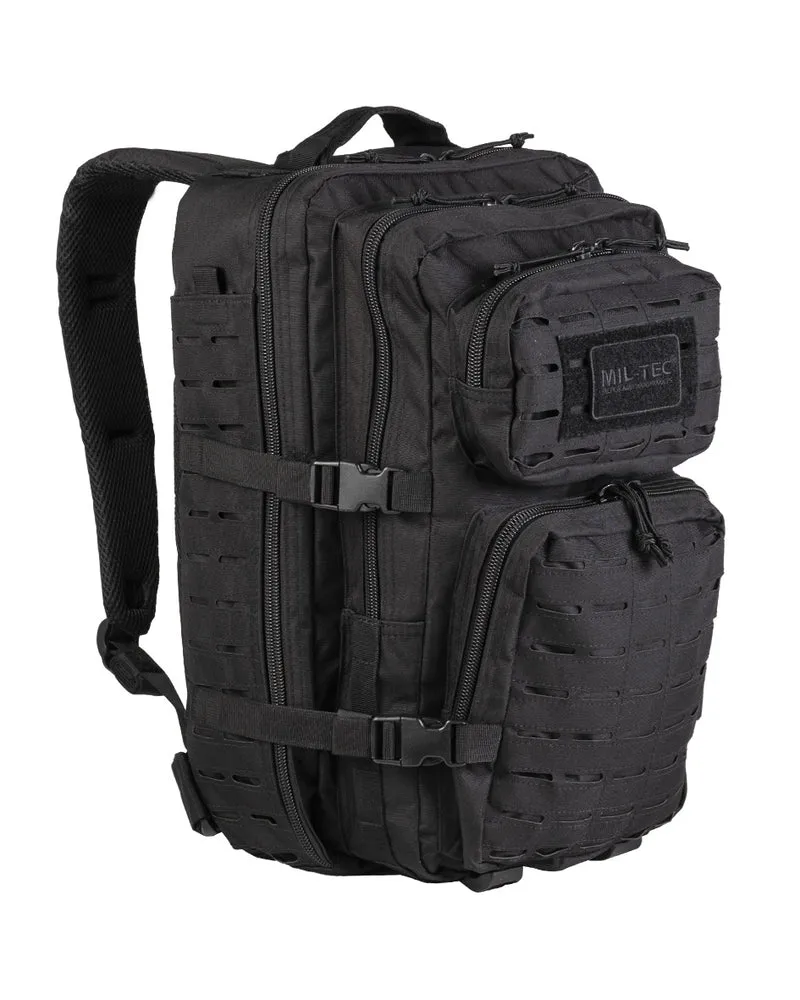 US ASSAULT PACK LARGE LASER CUT in 4. Farben