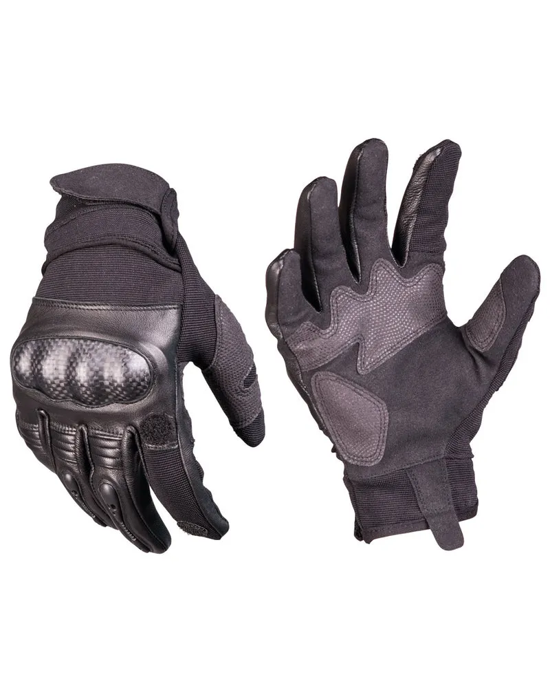 TACTICAL GLOVES GEN. II LEDER Schwarz