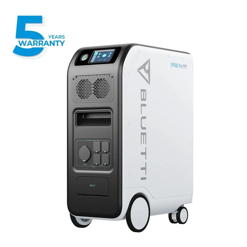 BLUETTI EP500Pro Solar Power Station | 5100Wh | 6000W | 2400W Solar Input