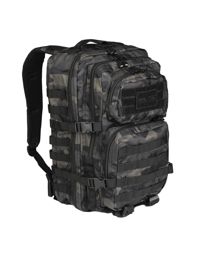 US ASSAULT PACK LARGE CAMO. in 10. Farben