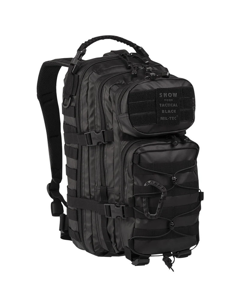 US ASSAULT PACK SMALL TACTICAL BLACK