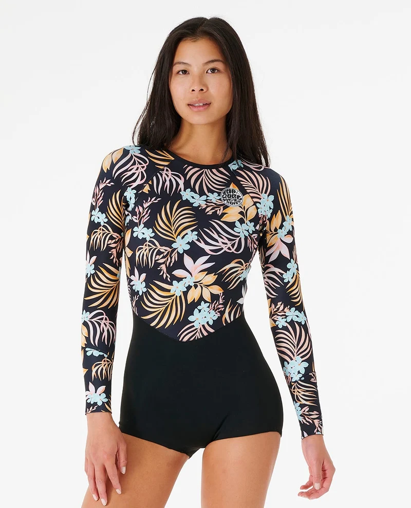 G-Bomb Long Sleeve Boyleg Shorty Wetsuit