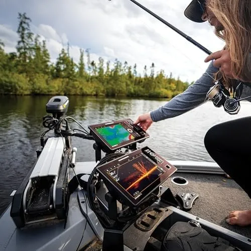 Humminbird MEGA Live 2 Forward-Facing Sonar Transducer for XPLORE, APEX, and SOLIX G3 Fish Finders