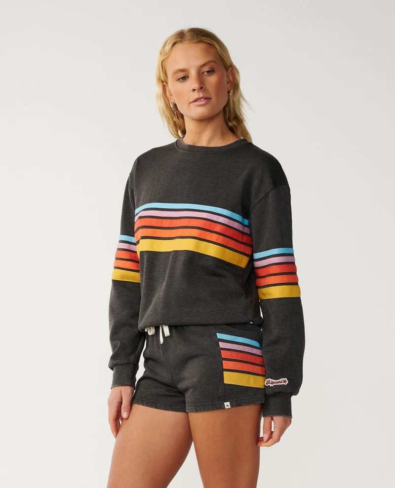 Surf Revival Relaxed Crew Fleece