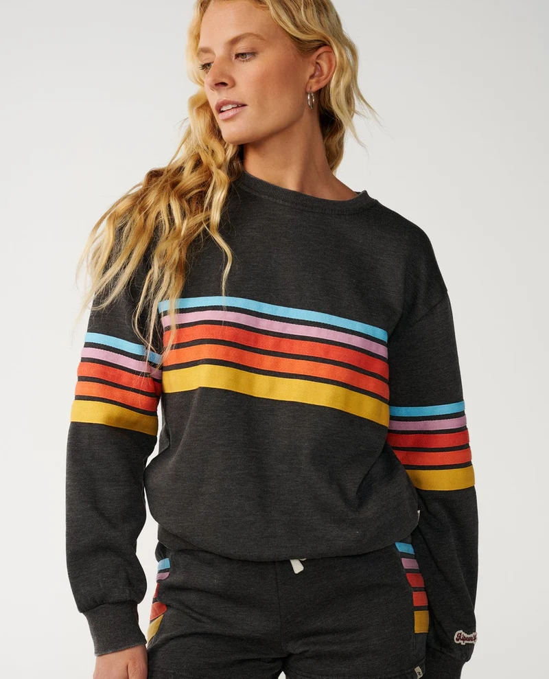 Surf Revival Relaxed Crew Fleece