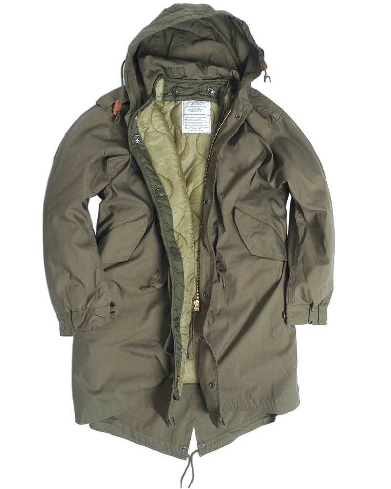 US SHELL KAPUZENPARKA M51 M.FU. in 2. Farben
