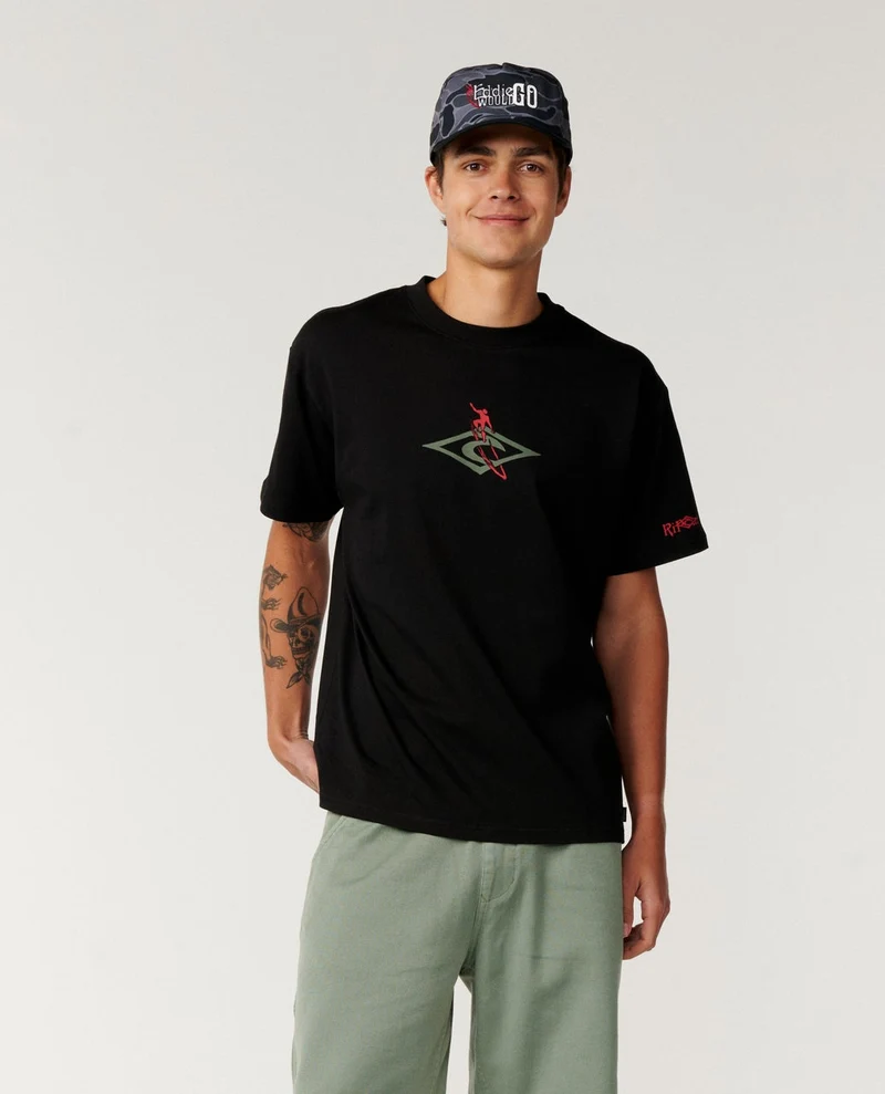 Eddie Would Go Petro Diamond Loose Tee