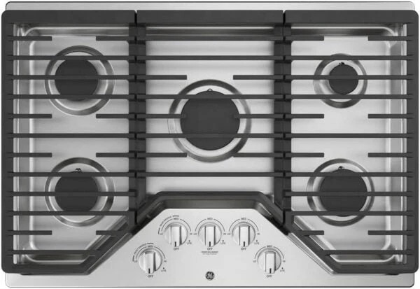 GE 30-Inch Built-In Gas Cooktop JGP5030SLSS
